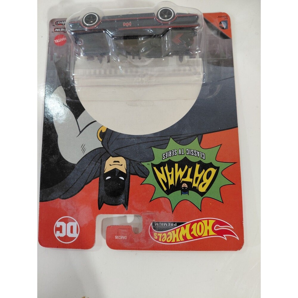 NIP Hot Wheels Premium Classic Tv Series 1:64 DieCast Batman Batmobile - Picture 3 of 5